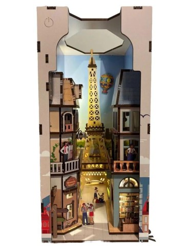 BOOK NOOK KIT - Paris - 168pc + Eclairage LED