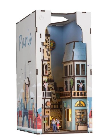 BOOK NOOK KIT - Paris - 168pc + Eclairage LED