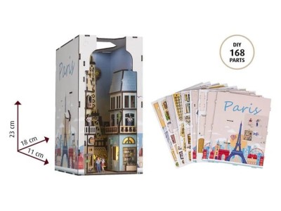BOOK NOOK KIT - Paris - 168pc + Eclairage LED