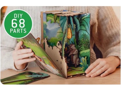 DISNEY - BOOK NOOK KIT - Le Livre de la Jungle - 68pc + Eclairage LED