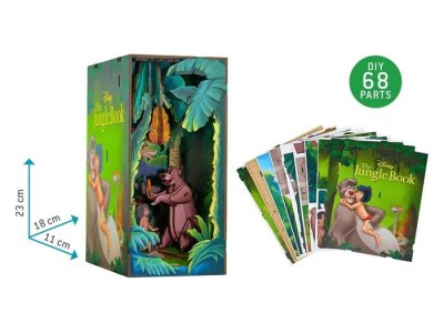 DISNEY - BOOK NOOK KIT - Le Livre de la Jungle - 68pc + Eclairage LED
