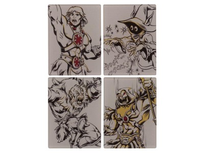 LES MAITRES DE L'UNIVERS - Set de 4 aimants