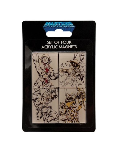 LES MAITRES DE L'UNIVERS - Set de 4 aimants
