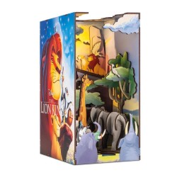 DISNEY - BOOK NOOK KIT - Le Roi Lion - 82pc + Eclairage LED 2