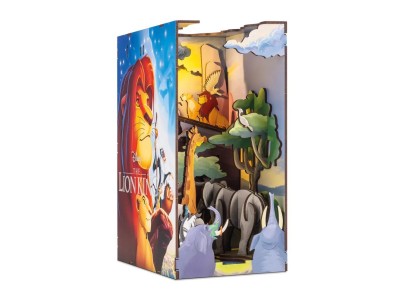 DISNEY - BOOK NOOK KIT - Le Roi Lion - 82pc + Eclairage LED
