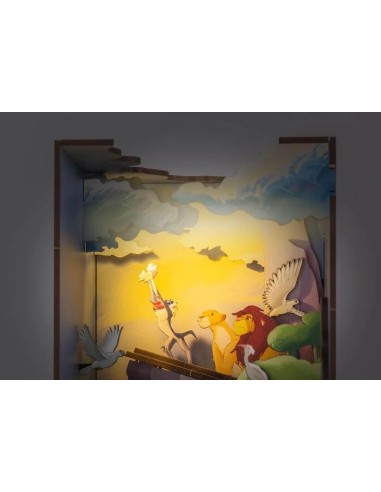 DISNEY - BOOK NOOK KIT - Le Roi Lion - 82pc +...