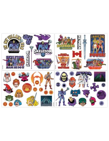LES MAITRES DE L'UNIVERS - Set of tech decals