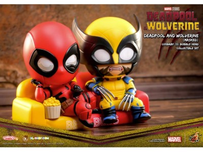 MARVEL - Cosbaby - Wave 5 - Deadpool & Wolverine Masked