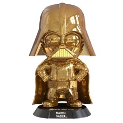 STAR WARS - Cosbaby - Wave 5 - Darth Vader Gold Chrome...