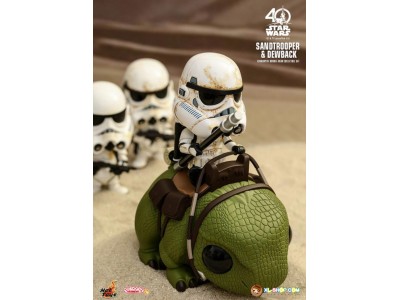 STAR WARS - Cosbaby - Wave 5 - Sandtrooper & Dewback