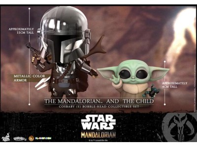 STAR WARS - Cosbaby - Wave 5 - Mandalorian & the Child Set