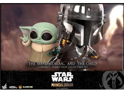 STAR WARS - Cosbaby - Wave 5 - Mandalorian & the Child Set