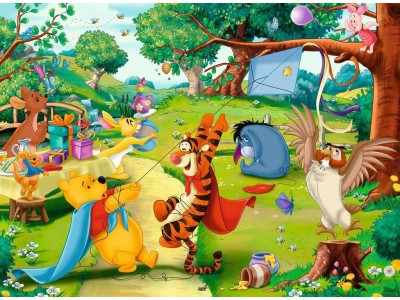 WINNIE L'OURSON - Le sauvetage - Puzzle 100P XXL