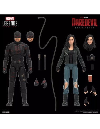 MARVEL - Daredevil & Jessica Jones - Figurine...