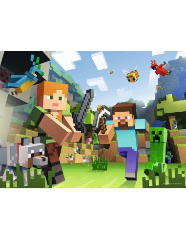 MINECRAFT - Puzzle 100P XXL