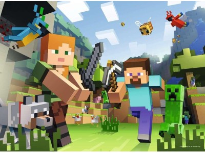MINECRAFT - Puzzle 100P XXL