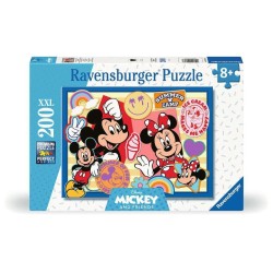 DISNEY - En route avec Mickey et Minnie - Puzzle 200P XXL