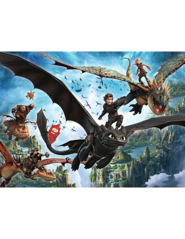 DRAGONS - Puzzle 150P XXL