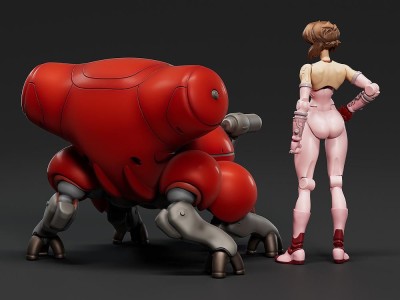 GHOST IN THE SHELL - MF-94 Kusanagi & Fuchikoma - Model Kit PLAMAX 8cm