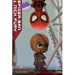 SPIDERMAN - Cosbaby - Wave 4 - Spider-Man & Nick Fury Set 2