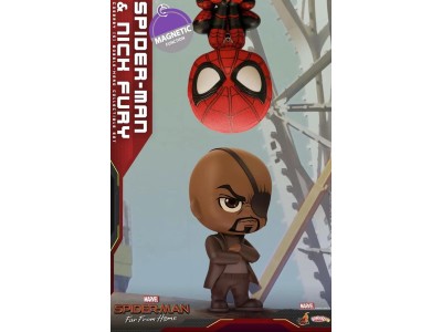 SPIDERMAN - Cosbaby - Wave 4 - Spider-Man & Nick Fury Set