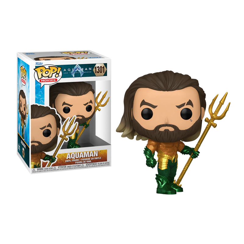 AQUAMAN 2 - POP Movies NÂ° 1301 - Aquaman