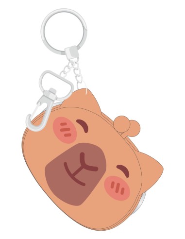 CAPYBARA - Porte-Clé en Silicone
