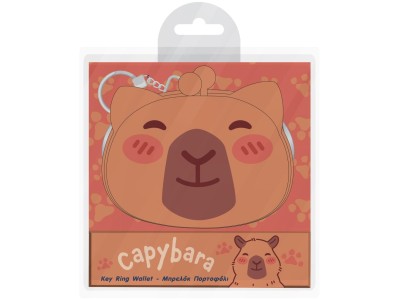 CAPYBARA - Porte-Clé en Silicone