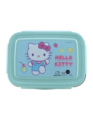 HELLO KITTY - Boite à Tartines en acier inoxydable