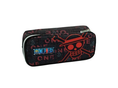 ONE PIECE - Trousse à Crayons Oval avec 2 Zippers
