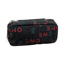 ONE PIECE - Trousse à Crayons Oval avec 2 Zippers 2