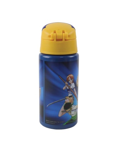 ONE PIECE - Gourde en aluminium 500ml avec paille