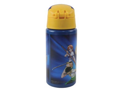 ONE PIECE - Gourde en aluminium 500ml avec paille