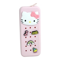 HELLO KITTY - Trousse à Crayons en Silicone avec Pins 2