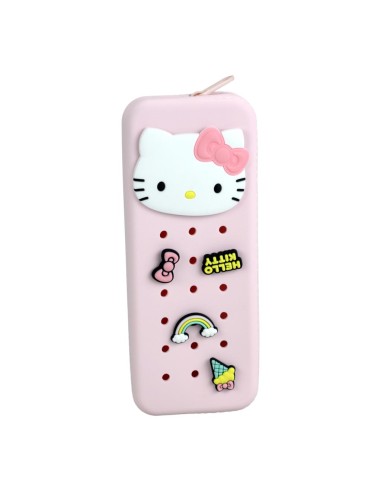 HELLO KITTY - Trousse à Crayons en Silicone...
