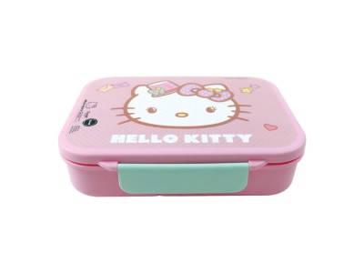 HELLO KITTY - Boite à Tartines avec 3 compartiments 1000ml