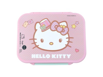 HELLO KITTY - Boite à Tartines avec 3 compartiments 1000ml