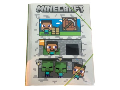 MINECRAFT - Pochette Elastique A4