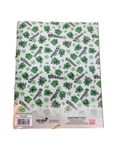MINECRAFT - Pochette Elastique A4