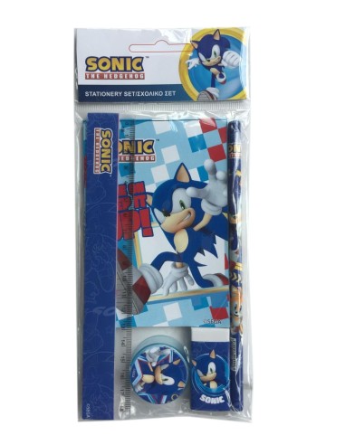SONIC - Set de Papeterie - 5pc.
