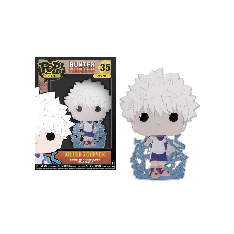 HUNTER X HUNTER - Pop Large Enamel Pin NÂ° 35 - Killua Chase Group