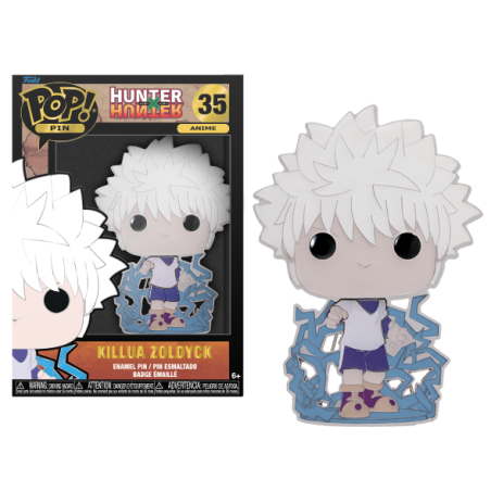 HUNTER X HUNTER - Pop Large Enamel Pin NÂ° 35 - Killua Chase Group