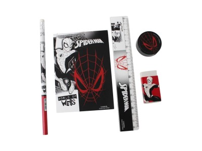 SPIDER-MAN - Set de Papeterie - 5pc.
