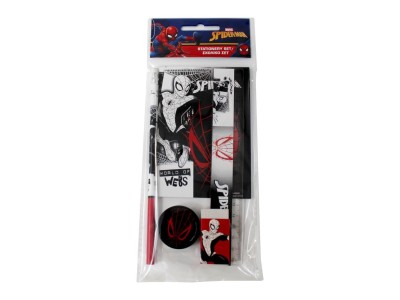 SPIDER-MAN - Set de Papeterie - 5pc.