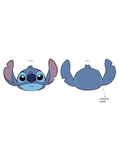 LILO & STITCH - Stitch - Coussin Chauffant pour...