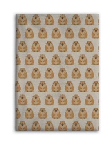 CAPYBARA - Couverture Flanelle 110x150cm