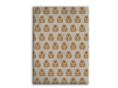 CAPYBARA - Couverture Flanelle 110x150cm