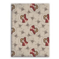 ONE PIECE - Luffy - Couverture Flanelle 110x150cm