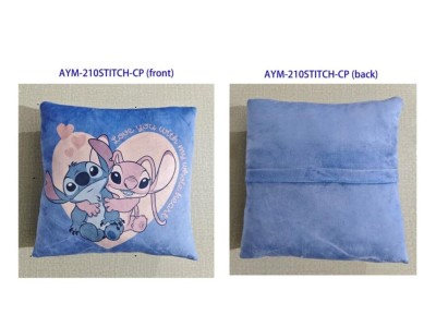 LILO & STITCH - Love you whith my whole heart - Coussin 35x35cm