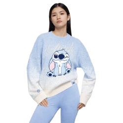 LILO & STITCH - Stitch - Pull de Noël Femme (M)